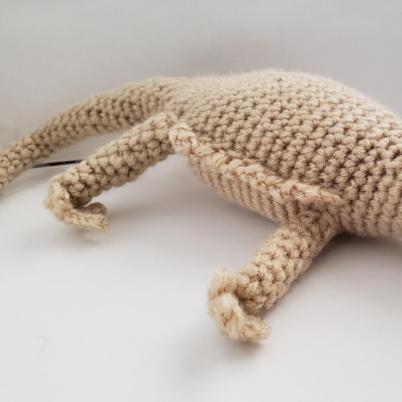 Hand Made Bearded Dragon Amigurumi - Picture 6 of 6